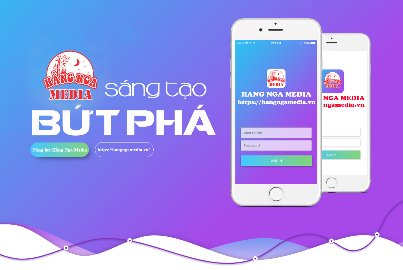 THIẾT KẾ WEBSITE HẰNG NGA MEDIA